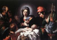 Strozzi, Bernardo - Adoration of the Shepherds